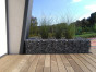 Gabion schanskorf plantenbak 100 x 80 x 80 cm