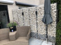 Gabion Steinkorb 1m x 2m x 0,17m