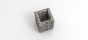 Gabion Blumentopf Mittel H80 x B60cm - 10 cm 