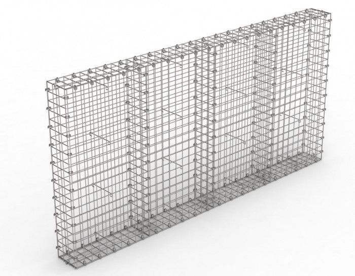 Gabion Steinkorb 2m x 1m x 0,17m