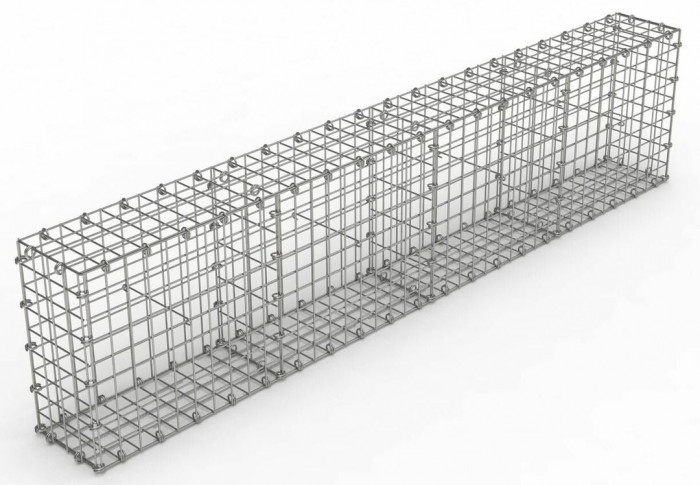 Gabion Steinkorb 2m x 0,45m x 0,22m