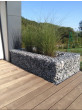 Gabion Hochbeet 100 x 100 x 60 cm