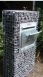 Gabion Brievenbus van schanskorven