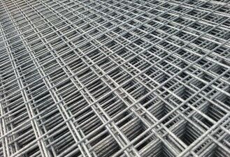 Galfan Stahlgitter Ø4mm, 10x10 cm  Größe: 200x100cm